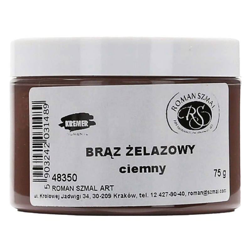 Pigment Brąz żelazowy ciemny 75g 48350 Szmal