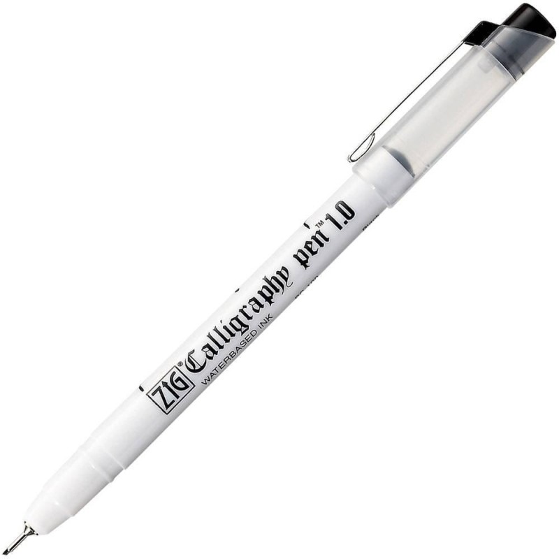 Pisak do kaligrafii ZIG Calligraphy Pen 1 mm czarny.jpg