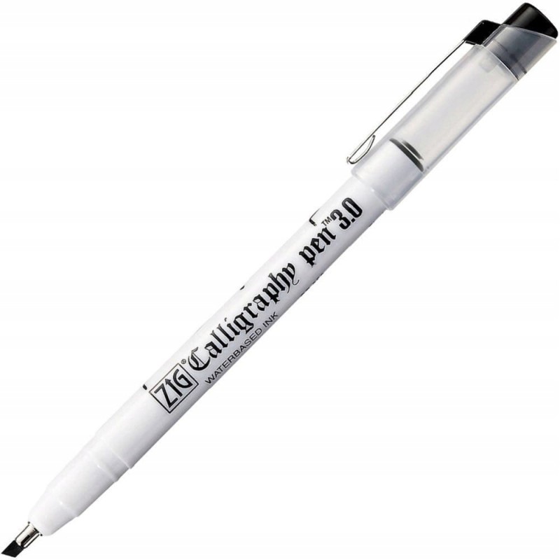 Pisak do kaligrafii ZIG Calligraphy Pen 3 mm czarny.jpg