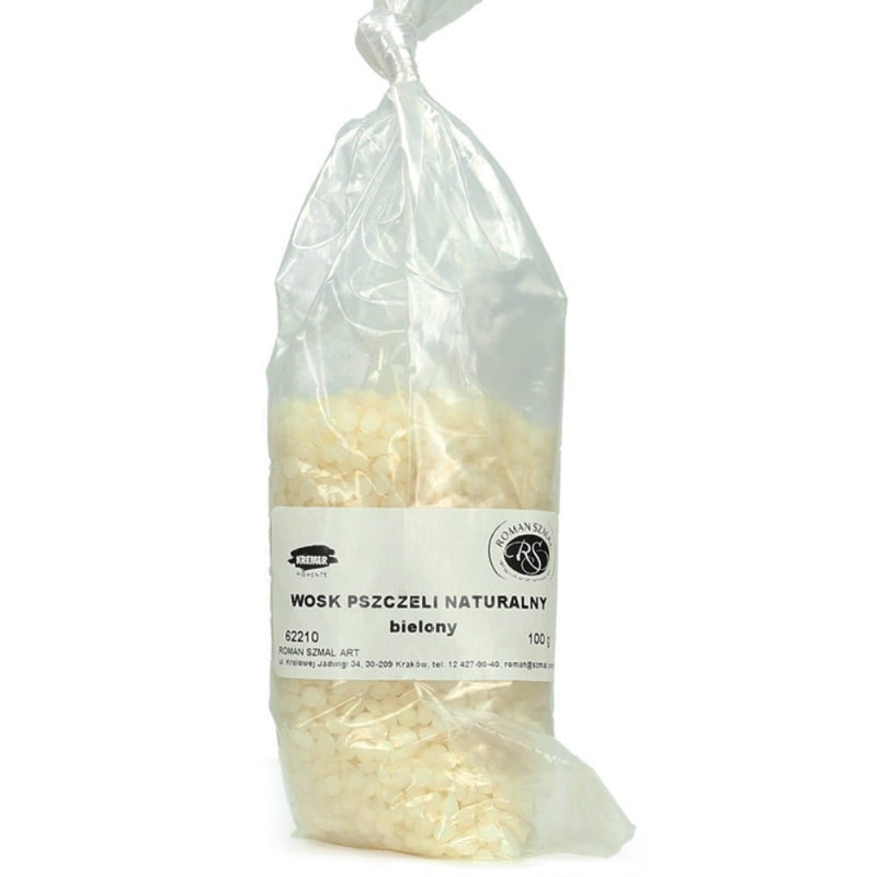Wosk pszczeli bielony 100g Szmal 62210