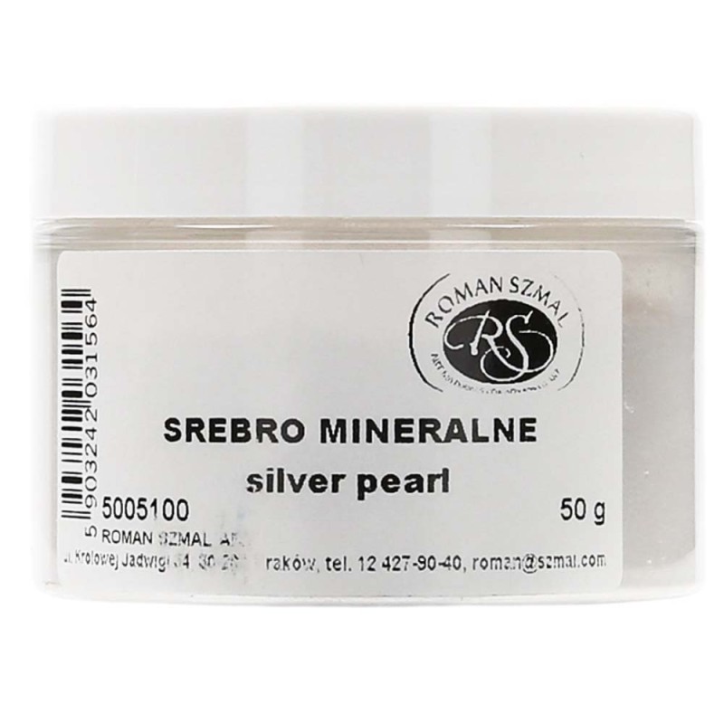 Srebro mineralne silver pearl 50g 5005100 Szmal