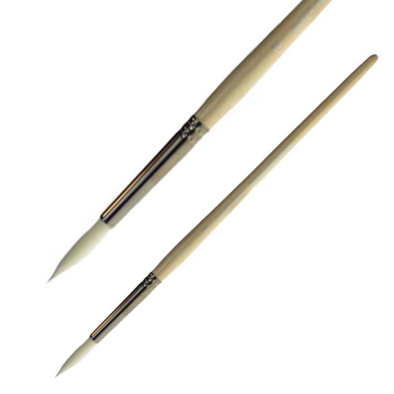 Pędzel Silver Pearl do akwareli nr 8 Szmal