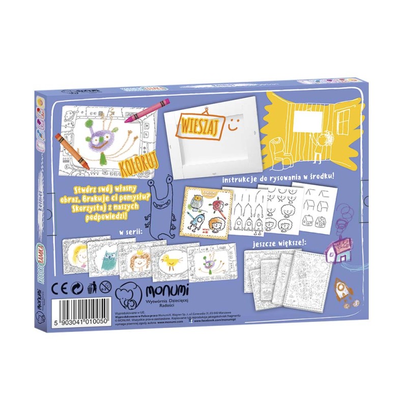 Kolororamka 3D Monumi „Kosmos”