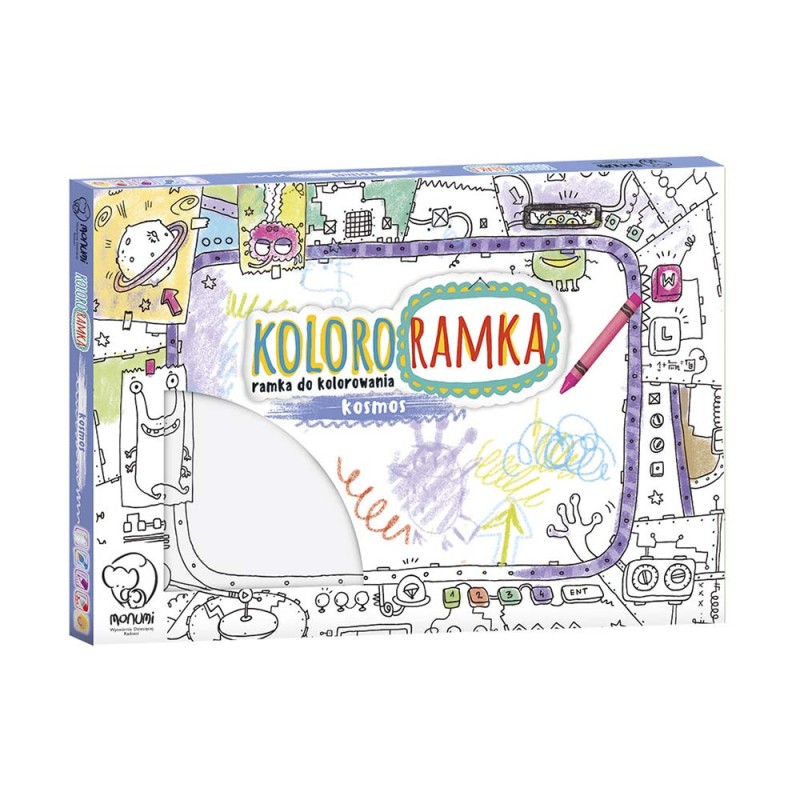 Kolororamka 3D Monumi „Kosmos”