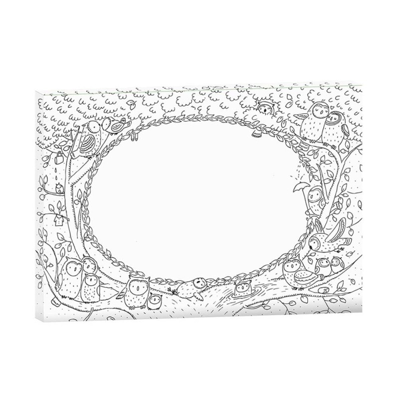 Kolororamka 3D Monumi „Sowy”