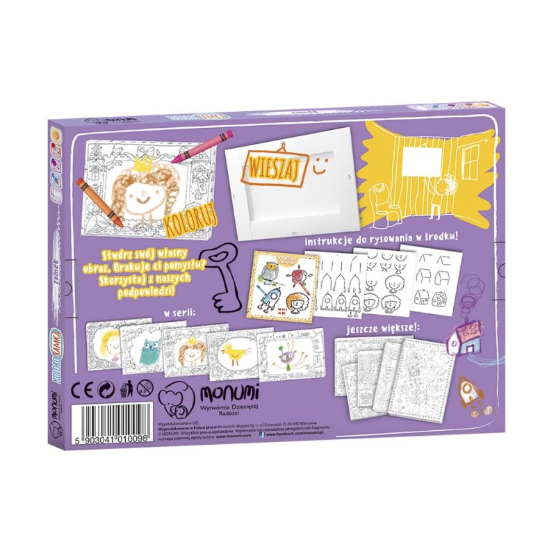 Kolororamka 3D Monumi „Zamek”