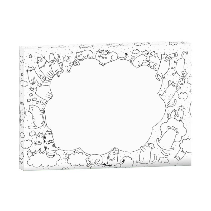 Kolororamka 3D Monumi „Koty”