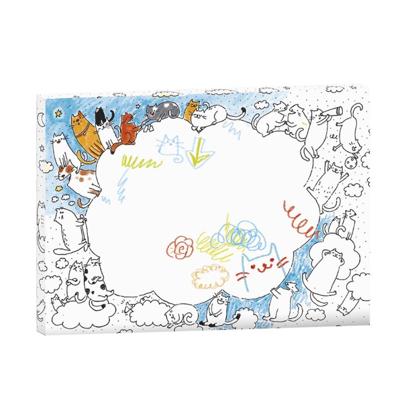 Kolororamka 3D Monumi „Koty”