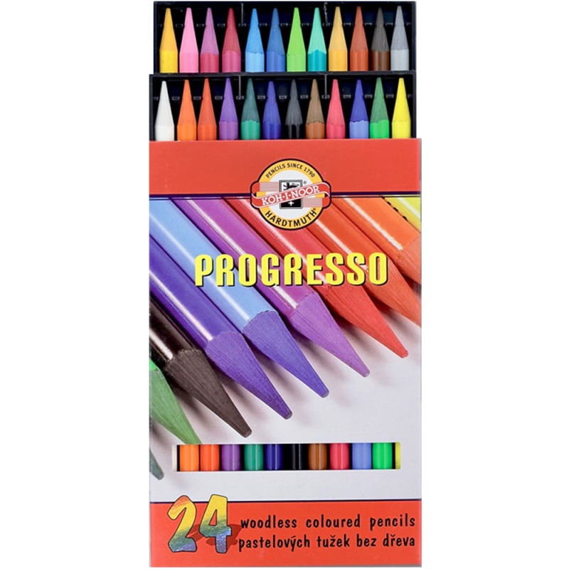 Zestaw kredek Koh-I-Noor Progresso - 24 szt.
