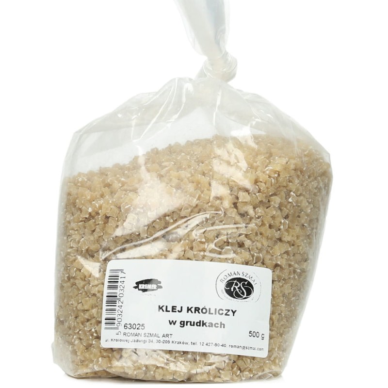 Klej króliczy w grudkach 500 g Szmal 63025