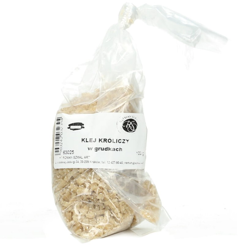 Klej króliczy w grudkach 100 g Szmal 63025