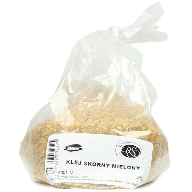 Klej skórny mielony 250 g Szmal 6301M