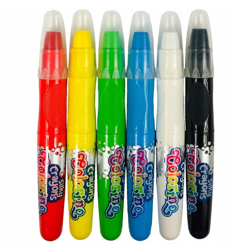 Kredki wykręcane sztyfty żelowe Colorino 6 szt