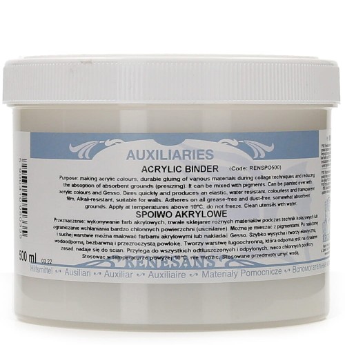 Spoiwo akrylowe Renesans - 500 ml