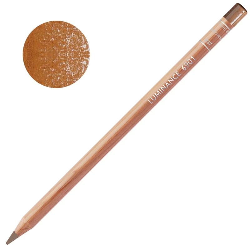 Kredka Caran d'Ache Luminance 6901 - 037 Brown Ochre