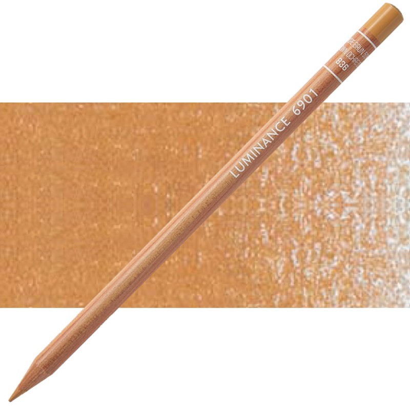 Kredka Caran d'Ache Luminance 6901 - 836 Brown Ochre 50%