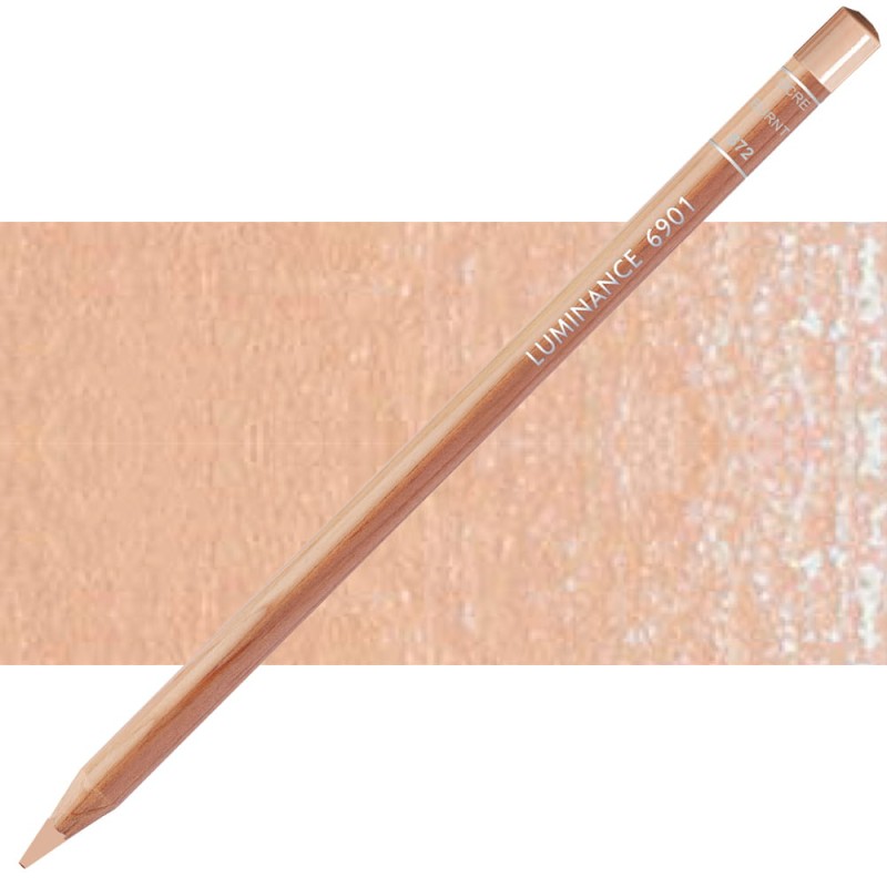 Kredka Caran d'Ache Luminance 6901 - 872 Burnt Ochre 10%