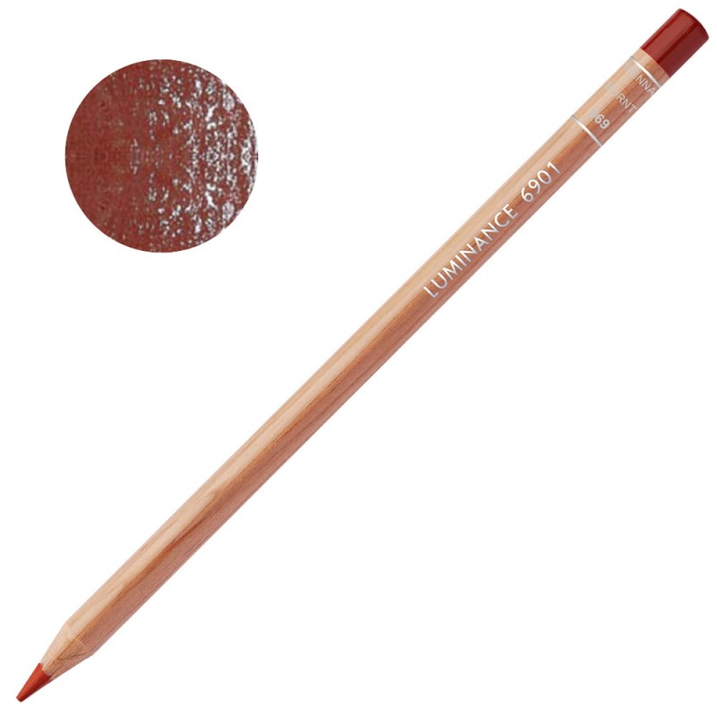 Kredka Caran d'Ache Luminance 6901 - 069 Burnt Sienna