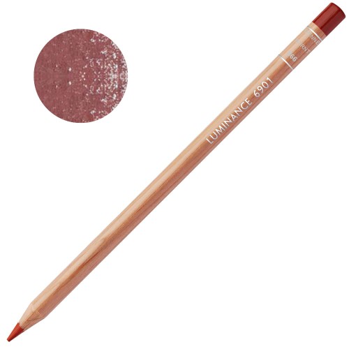 Kredka Caran d'Ache Luminance 6901 - 866 Burnt Sienna 50%