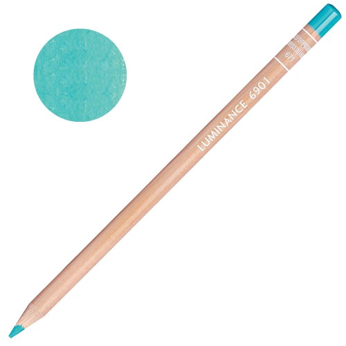 Kredka Caran d'Ache Luminance 6901 - 671 Chrysocolla Blue