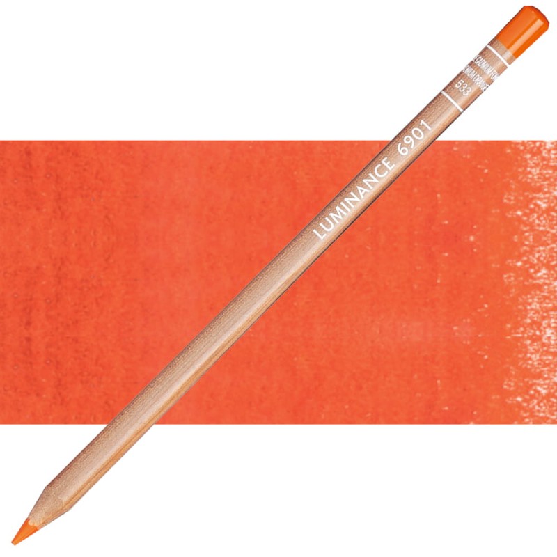Kredka Caran d'Ache Luminance 6901 - 533 Dark Cadmium Orange