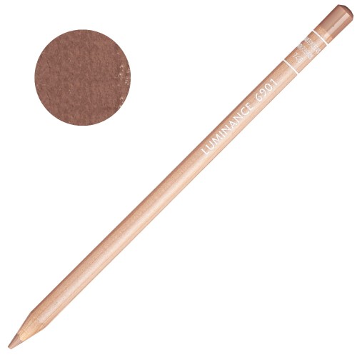 Kredka Caran d'Ache Luminance 6901 - 745 Dark Flesh 40%