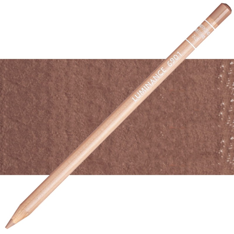 Kredka Caran d'Ache Luminance 6901 - 745 Dark Flesh 40%