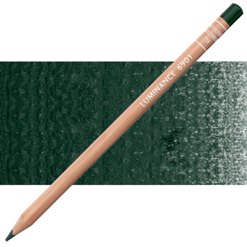 Kredka Caran d'Ache Luminance 6901 - 719 Dark Phtalocyanine Green