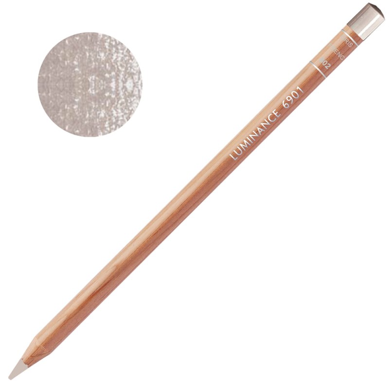Kredka Caran d'Ache Luminance 6901 - 802 French Grey 10%