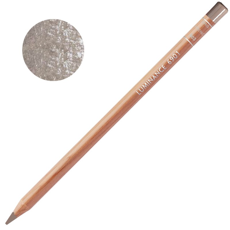 Kredka Caran d'Ache Luminance 6901 - 803 French Grey 30%