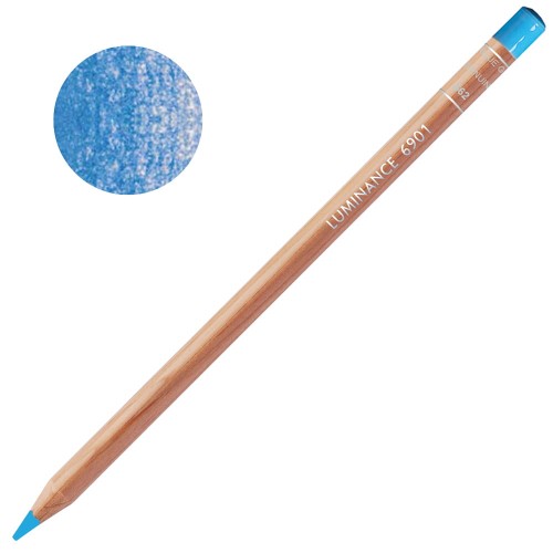 Kredka Caran d'Ache Luminance 6901 - 662 Genuine Cobalt Blue