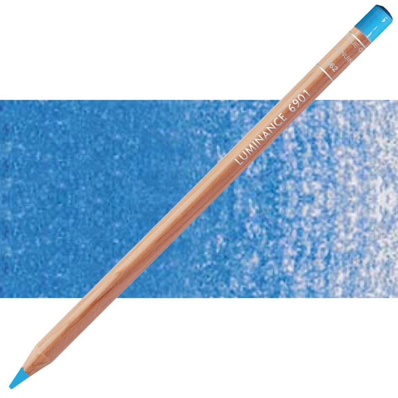 Kredka Caran d'Ache Luminance 6901 - 662 Genuine Cobalt Blue