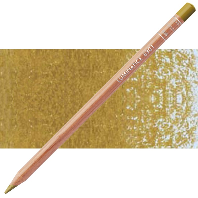 Kredka Caran d'Ache Luminance 6901 - 025 Green Ochre
