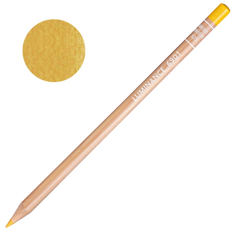 Kredka Caran d'Ache Luminance 6901 - 523 Indian Yellow