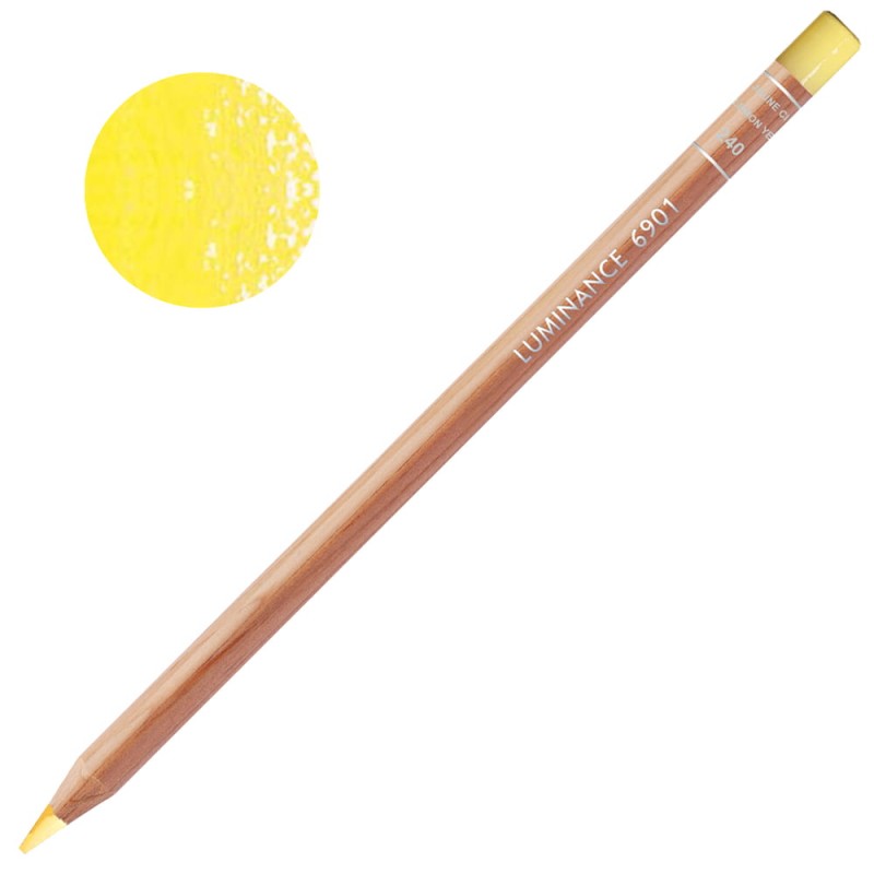 Kredka Caran d'Ache Luminance 6901 - 240 Lemon Yellow