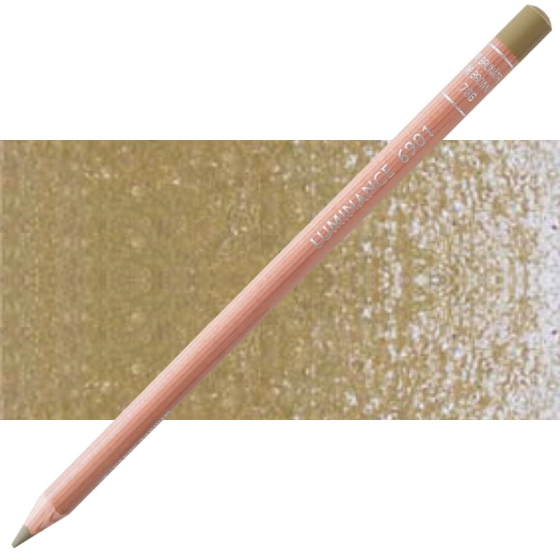 Kredka Caran d'Ache Luminance 6901 - 736 Olive Brown 50%