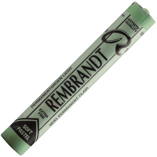 Pastela sucha Rembrandt Talens - 618,9 Permanent green light