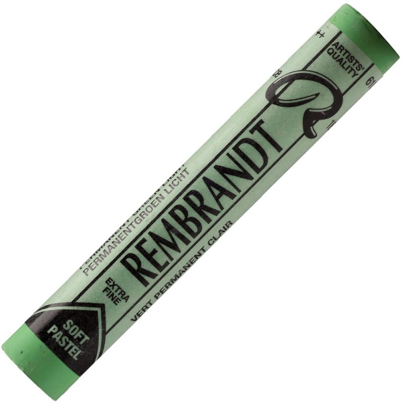 Pastela sucha Rembrandt Talens - 618,8 Permanent green light