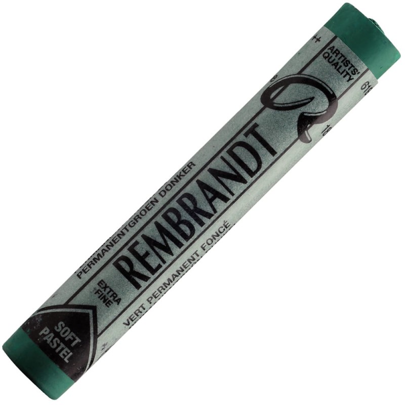 Pastela sucha Rembrandt Talens - 619,5 Permanent green deep
