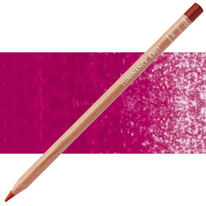 Kredka Caran d'Ache Luminance 6901 - 350 Purplish Red