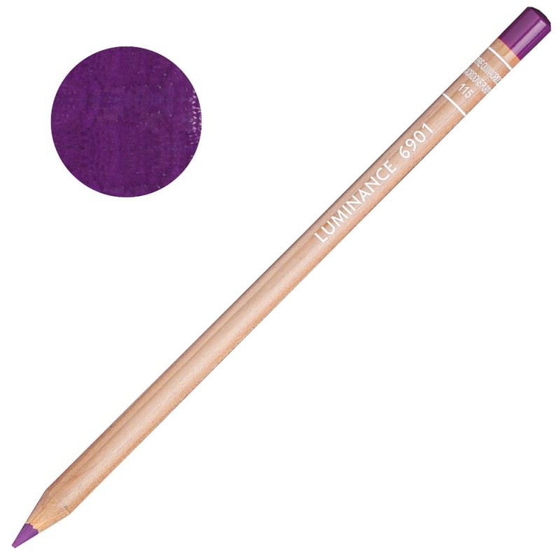 Kredka Caran d'Ache Luminance 6901 - 115 Quinacridone Purple
