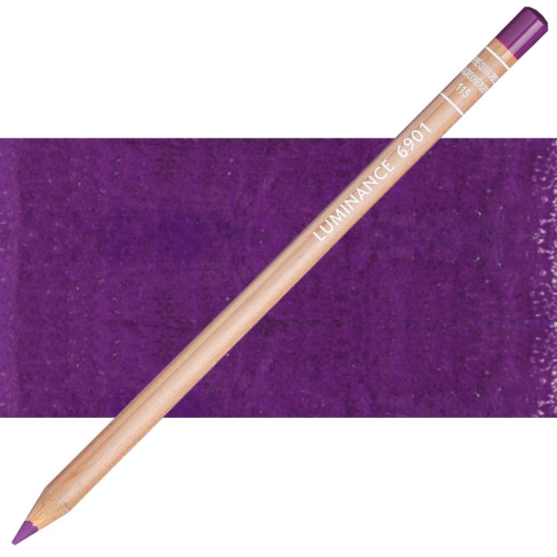 Kredka Caran d'Ache Luminance 6901 - 115 Quinacridone Purple