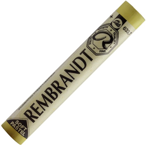 Pastela sucha Rembrandt Talens - 633,7 Permanent yellow green