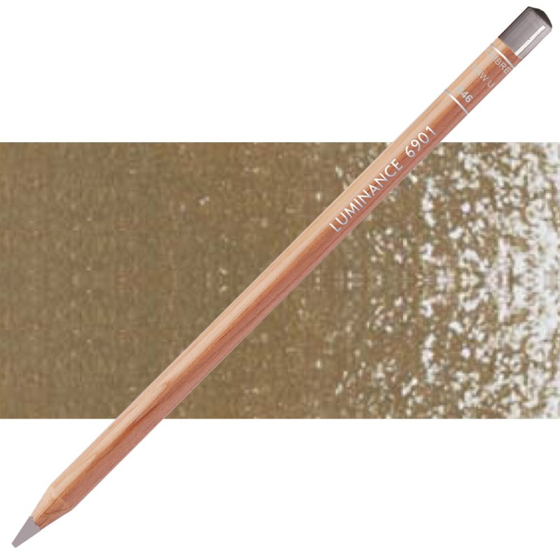 Kredka Caran d'Ache Luminance 6901 - 846 Raw Umber 50%