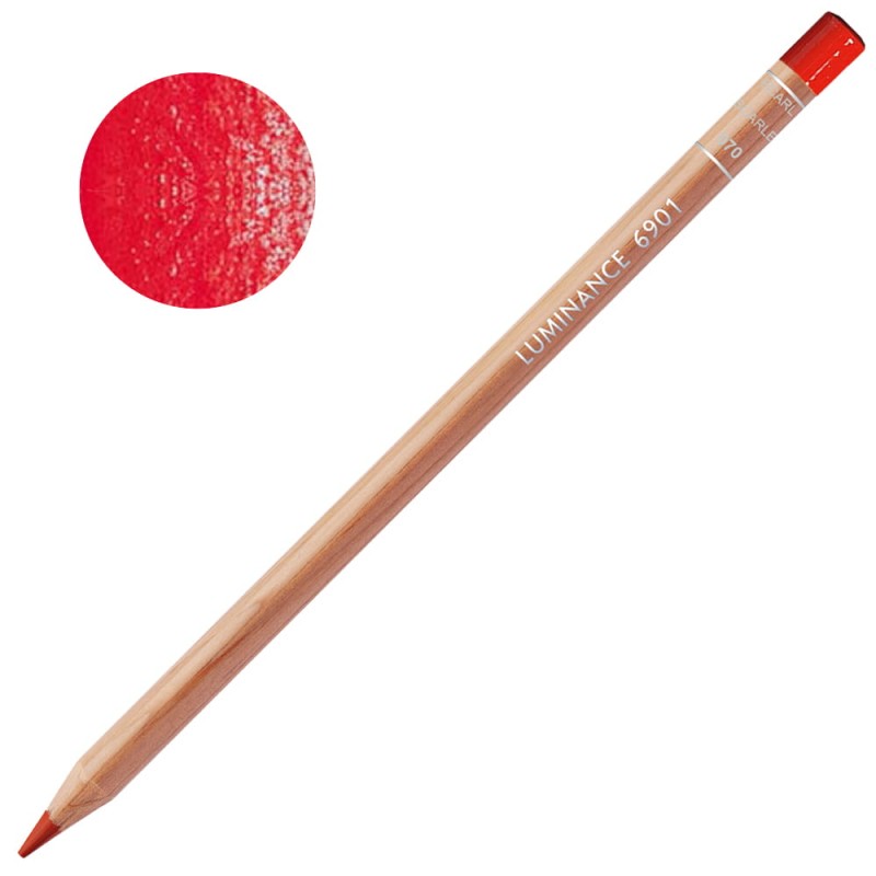 Kredka Caran d'Ache Luminance 6901 - 070 Scarlet