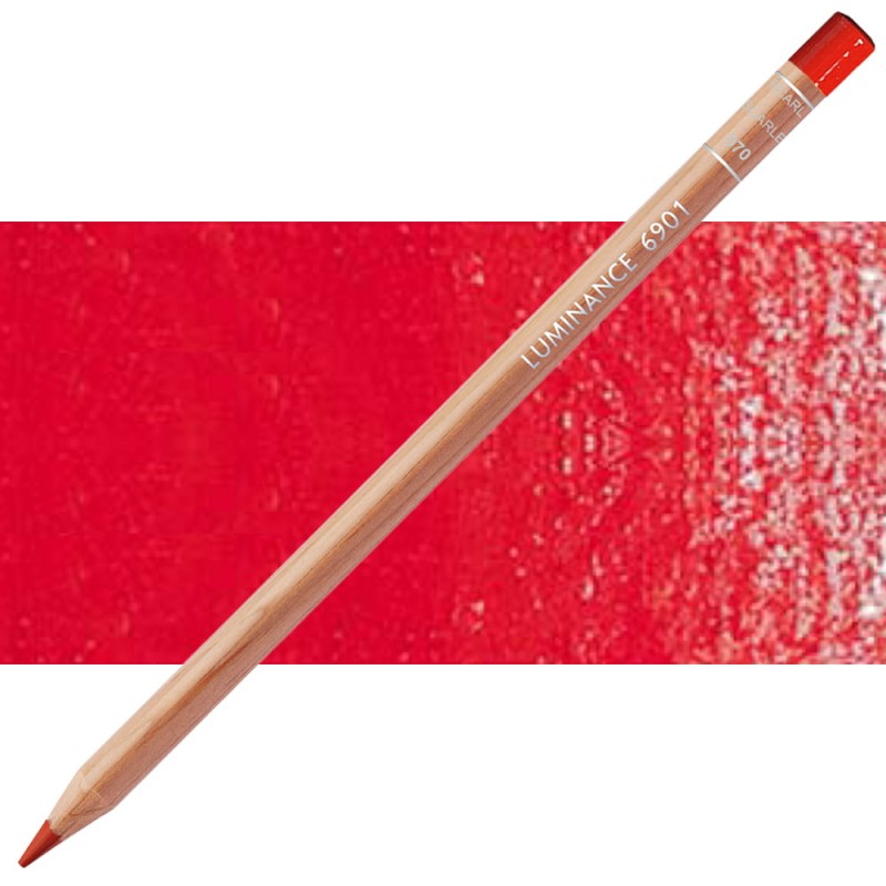 Kredka Caran d'Ache Luminance 6901 - 070 Scarlet