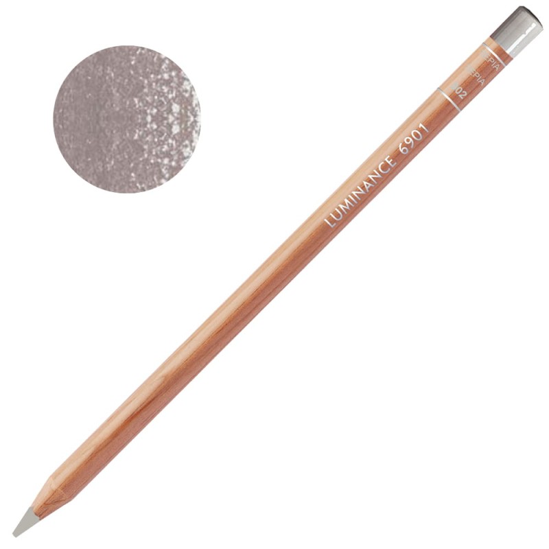 Kredka Caran d'Ache Luminance 6901 - 902 Sepia 10%