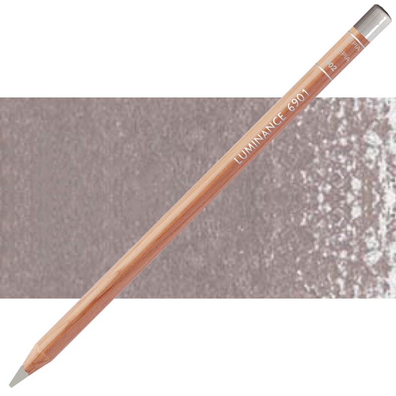 Kredka Caran d'Ache Luminance 6901 - 902 Sepia 10%