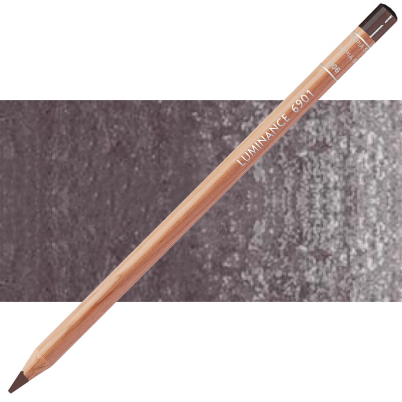 Kredka Caran d'Ache Luminance 6901 - 906 Sepia 50%
