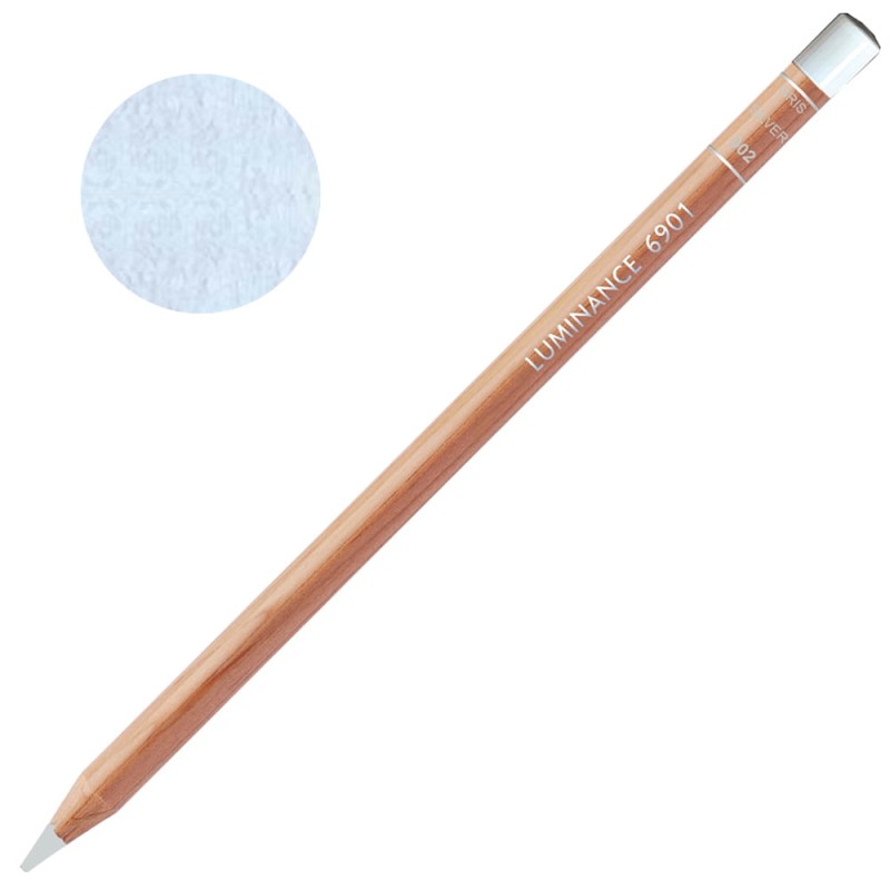 Kredka Caran d'Ache Luminance 6901 - 002 Silver Grey